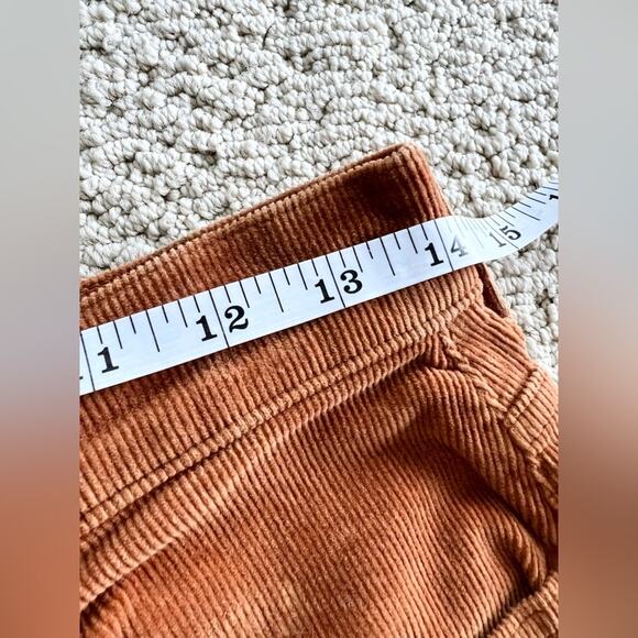 EVERLANE Baby Cord Cheeky brown Corduroy Pants straight leg neutral acorn fall - Picture 7 of 10